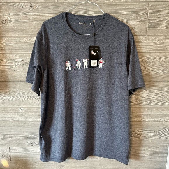 Walter Hagen BWT yeti golfing tshirt‎ men’s XXL gray - Picture 1 of 4
